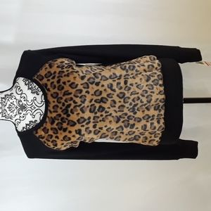 Alfani Faux Fur Sleepshirt